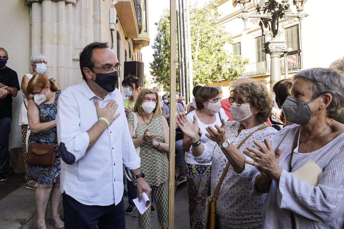 Josep Rull Protagonista Dels Cants Per La Llibertat Del Raval Diari De Terrassa