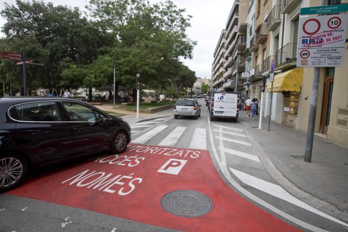 àrea vianants passeig comte d'ègara