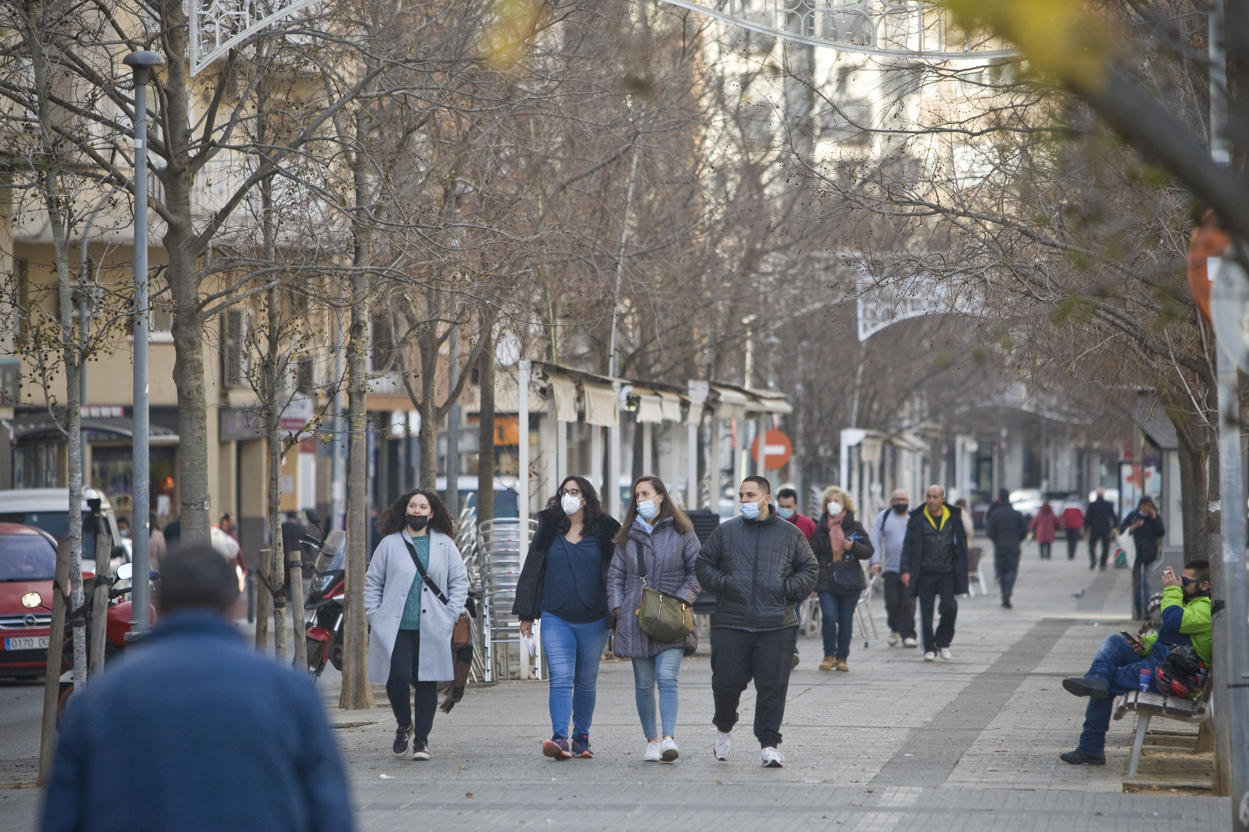 mascaretes Gent pel Carrer població Rambla Francesc Macià Terrassa Nebridi Aróztegui (3)