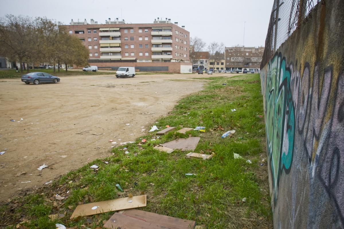 Terreny futur CUAP carrer Pontevedra a Montserrat Nebridi Aróztegui (2)