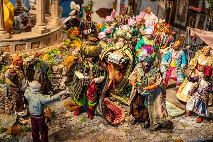 pessebre napolità Josep Massagué - Museu Tèxtil Terrassa 3