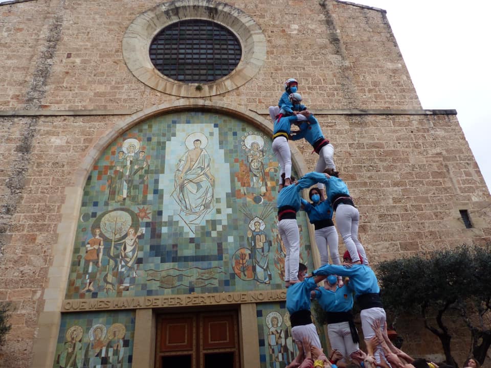 Castellers de Terrassa 3d6 Diada santa Eulàlia Esparreguera