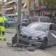 Accident de cotxe a la Rotonda del Doré Terrassa Nebridi Aróztegui (9)