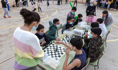 Festa Major de Montserrat celebració de l'aniversari de l'Escola Lluís CLotet (1)