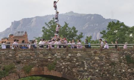 Diada del Patrimoni Minyons de Terrassa Pilar Caminat Pont de Sant Pere