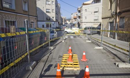 Esvoranc al carrer del Bages a Can Palet Terrassa Nebridi Aróztegui (1)