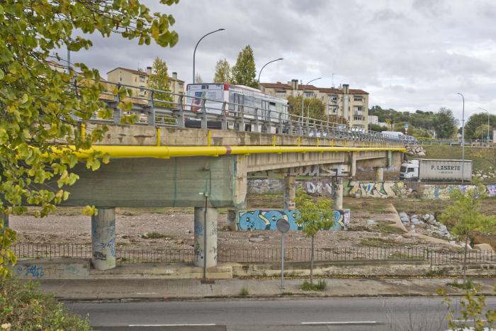 Pont de la N 150 carretera de Montcada al seu pas per sobre de la Riera de les Arenes a Montserrat Nebridi Aróztegui (9)