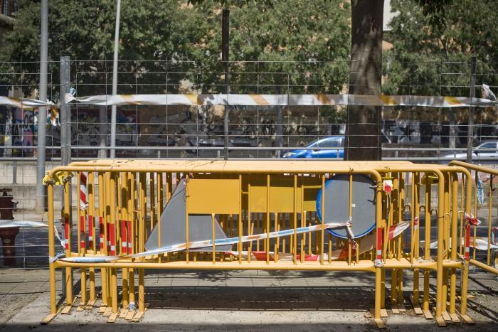 Obres parades ascensor del Poble Nou Terrassa Nebridi Aróztegui (7)