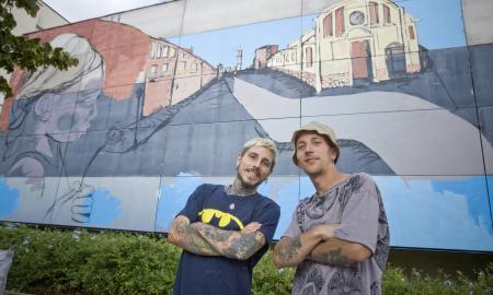 Mural al Casal de Barri de Sant Pere Nebridi Aróztegui (8)