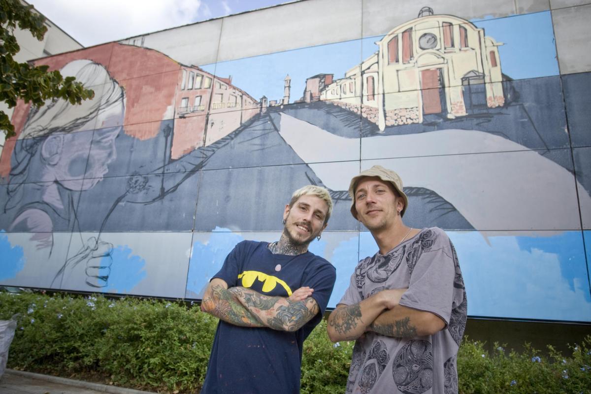 Mural al Casal de Barri de Sant Pere Nebridi Aróztegui (8)