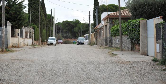 Un dels carrers del Pla del Bon Aire Residencial / Alberto Tallón 