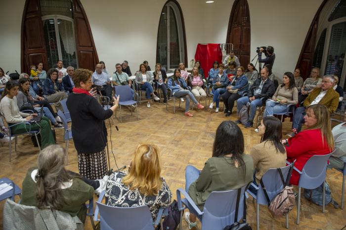 Reunió escoles bressol amb la síndica de terrassa Alberto Tallón (2)