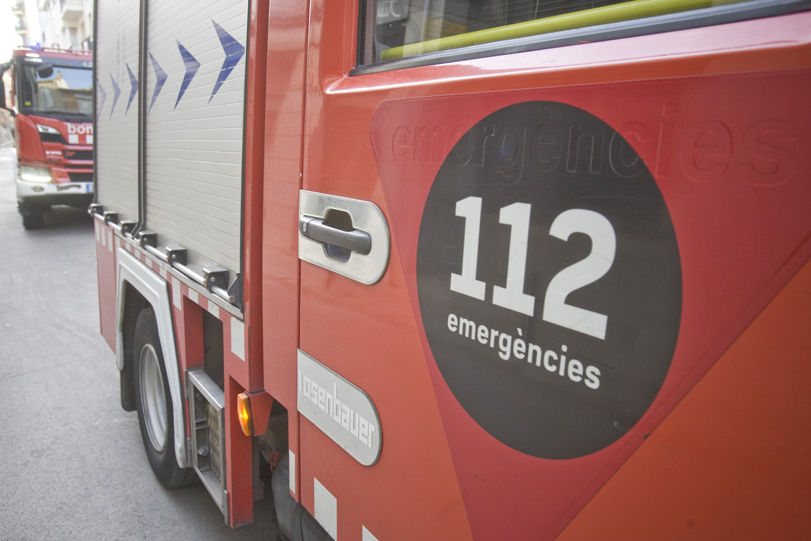 Bombers Terrassa falsa alarma d'incendi al Carrer Cisterna Nebridi Aróztegui (21)