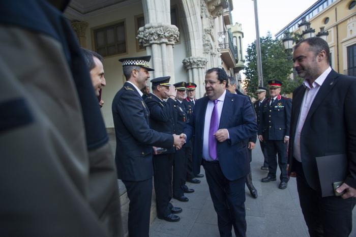 Junta local de seguretat amb el conseller Ignasi Elena Alberto Tallón (1)