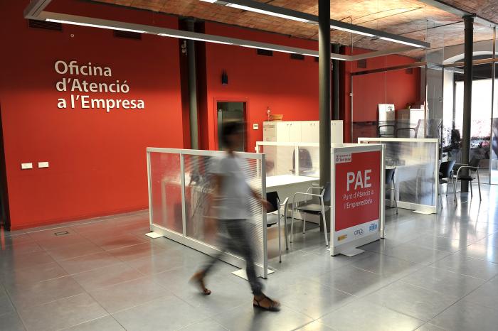 Oficina d'atenció a l'empresa OAE atención Punt d'atenció al emprenedor emprendedor