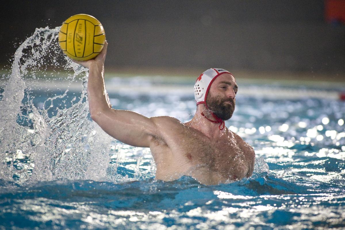 Ricard Alarcón, capità del CN Terrassa de waterpolo